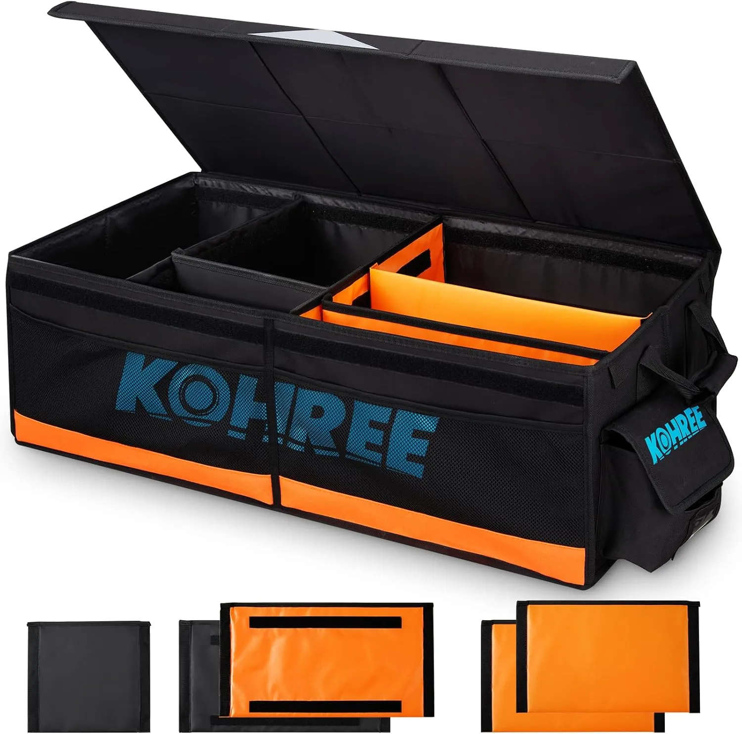 Kohree RV Storage and Organization, Collapsible RV Storage Bag, RV Caddy Organizer for RV Accessories, RV Containers Holds RV Stabilization & Electric Accessories