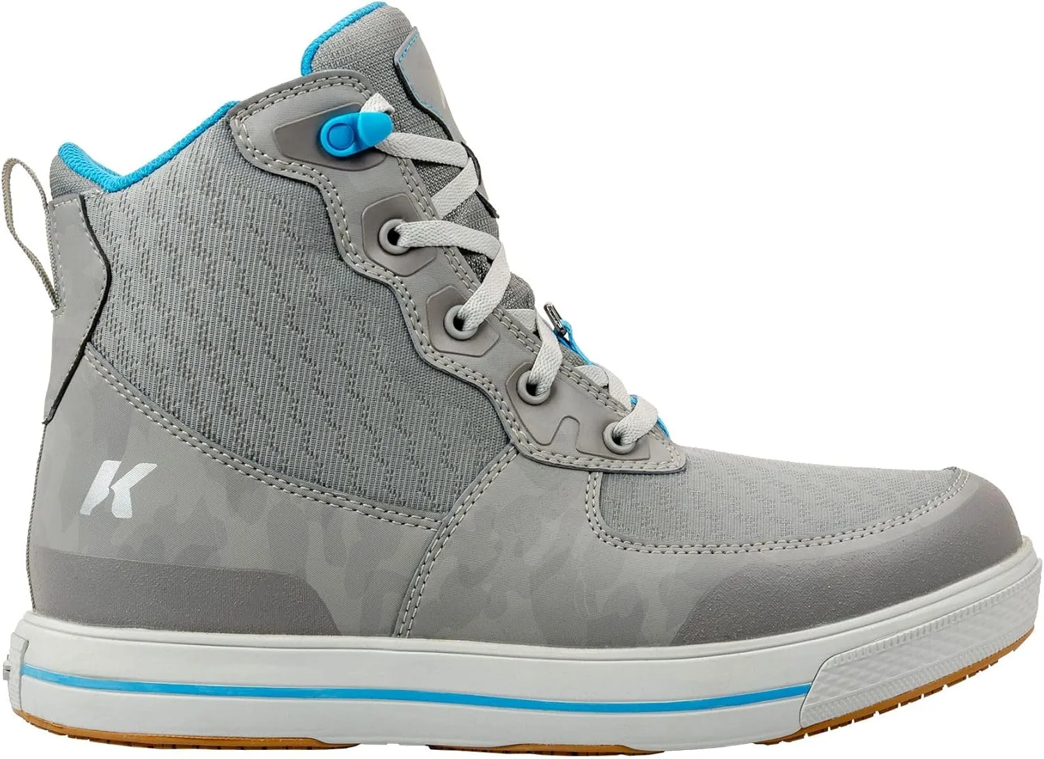 Korkers Men's Salt Sneaker boot With Fixed Kling-On Deck Sole