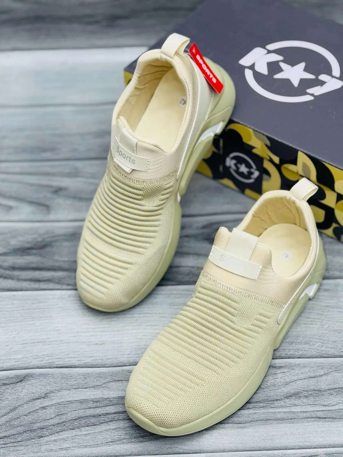 KXI Sports Slip-On Sneakers - Ultra-Lightweight & Breathable