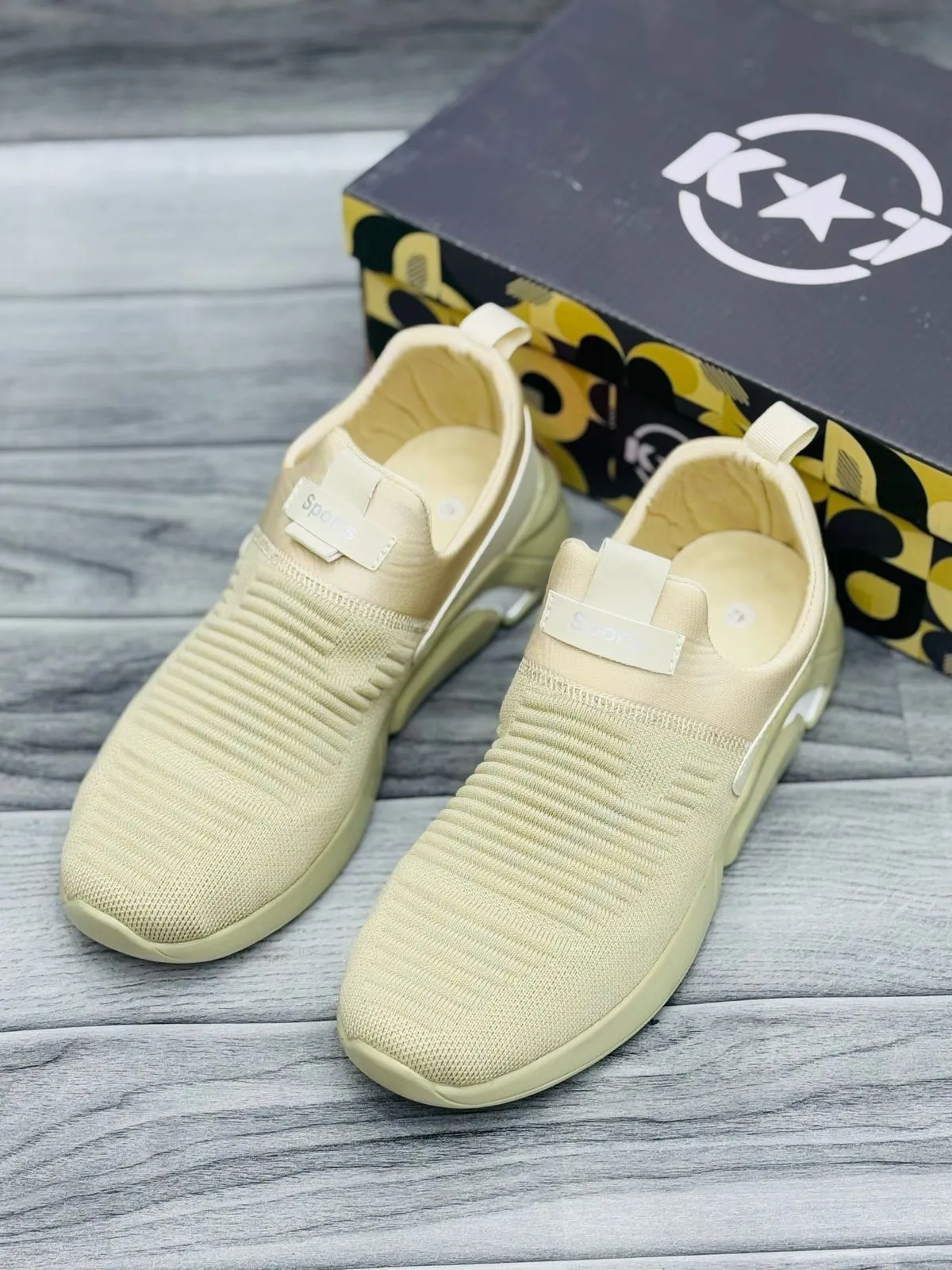 KXI Sports Slip-On Sneakers - Ultra-Lightweight & Breathable
