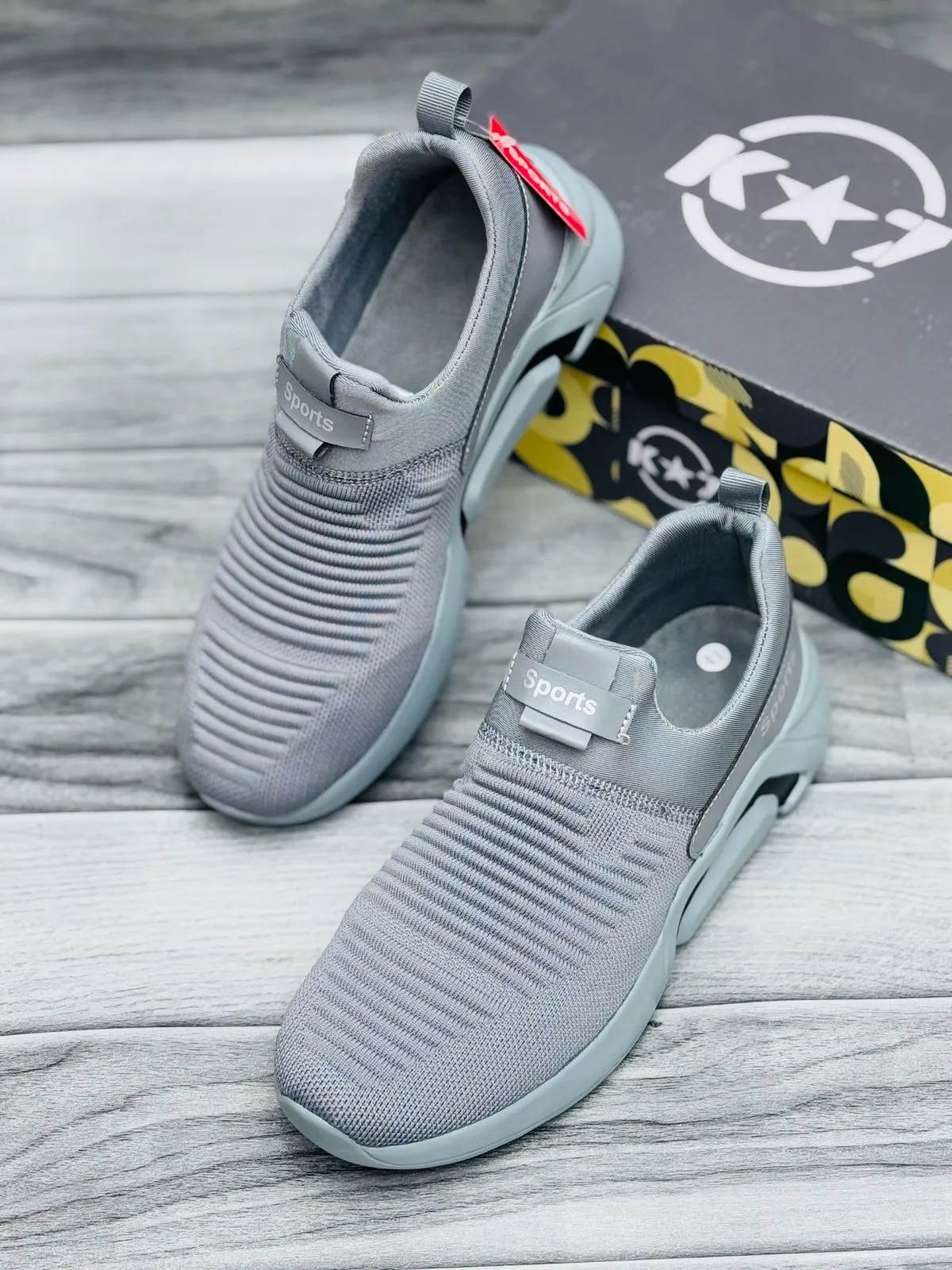 KXI Sports Slip-On Sneakers - Ultra-Lightweight & Breathable