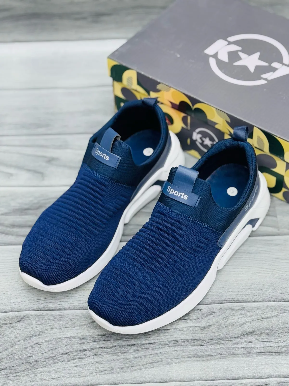 KXI Sports Slip-On Sneakers - Ultra-Lightweight & Breathable