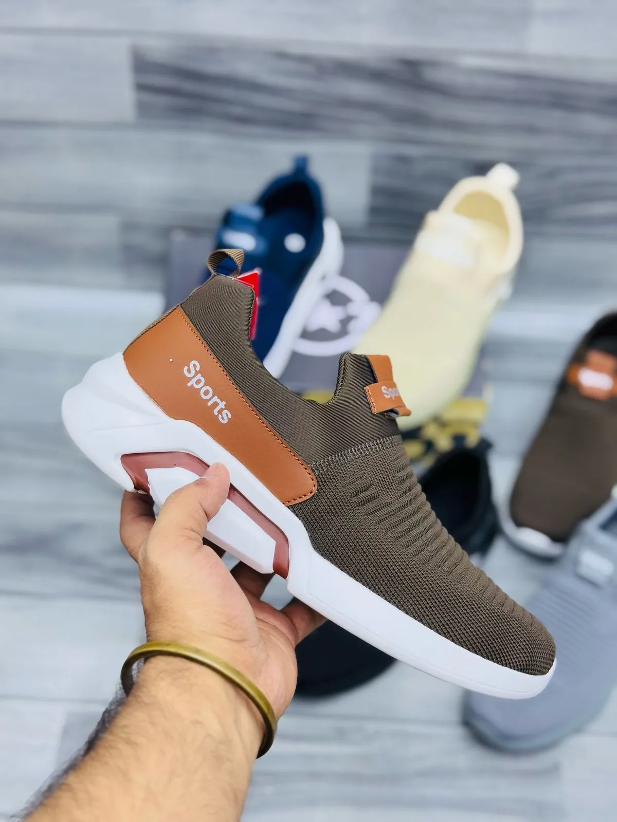 KXI Sports Slip-On Sneakers - Ultra-Lightweight & Breathable