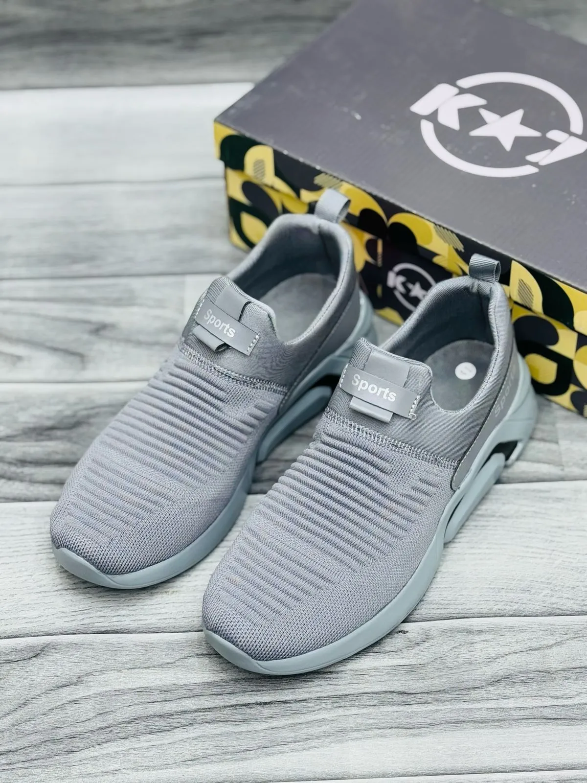 KXI Sports Slip-On Sneakers - Ultra-Lightweight & Breathable
