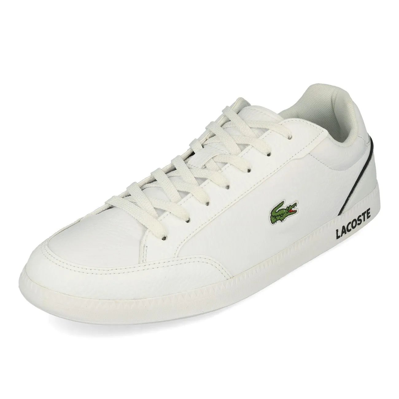 Lacoste Graduate Cap 0721 1 SMA Herren White Black