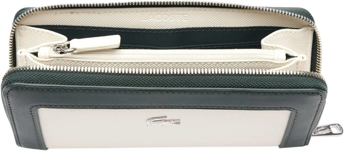 Lacoste Women's Neo Heritage Large Zip Wallet