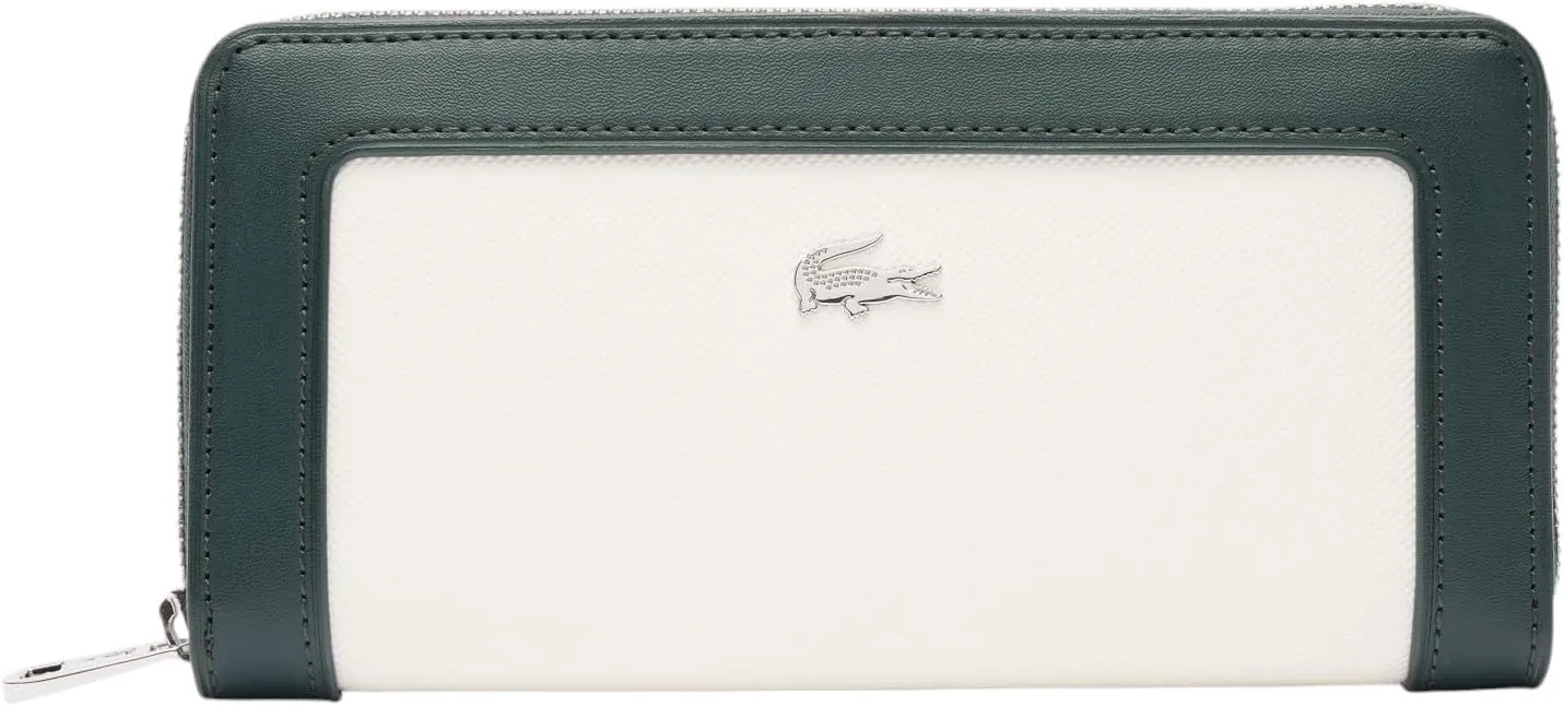 Lacoste Women's Neo Heritage Large Zip Wallet