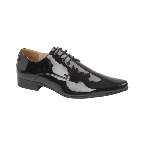 Langham Patent Chisel Toe Shoe