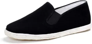 Lazutom Unisex Old Beijing Martial Art Kung Fu Tai Chi Cotton Sole Canvas Shoes