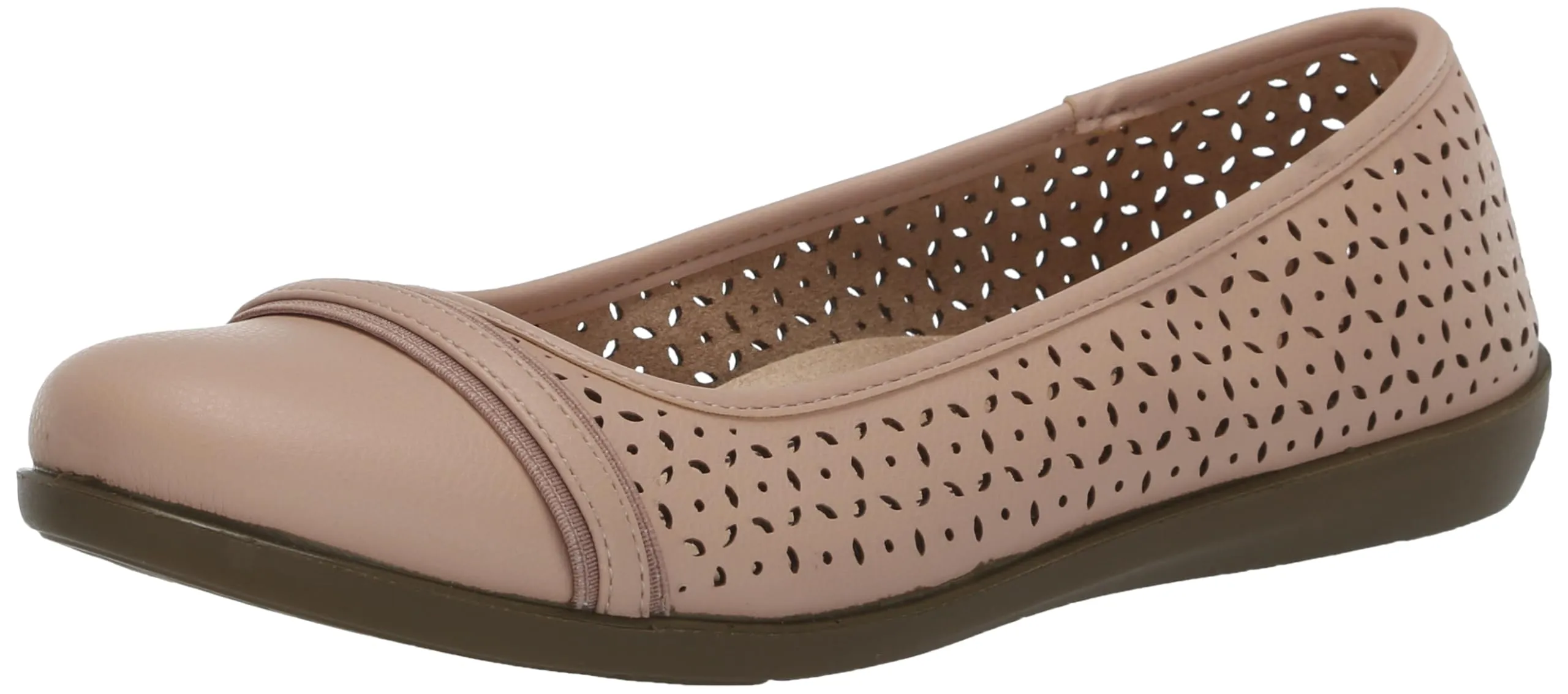 LifeStride Womens Nile 2 Ballet Flats True Blush 6.5 M