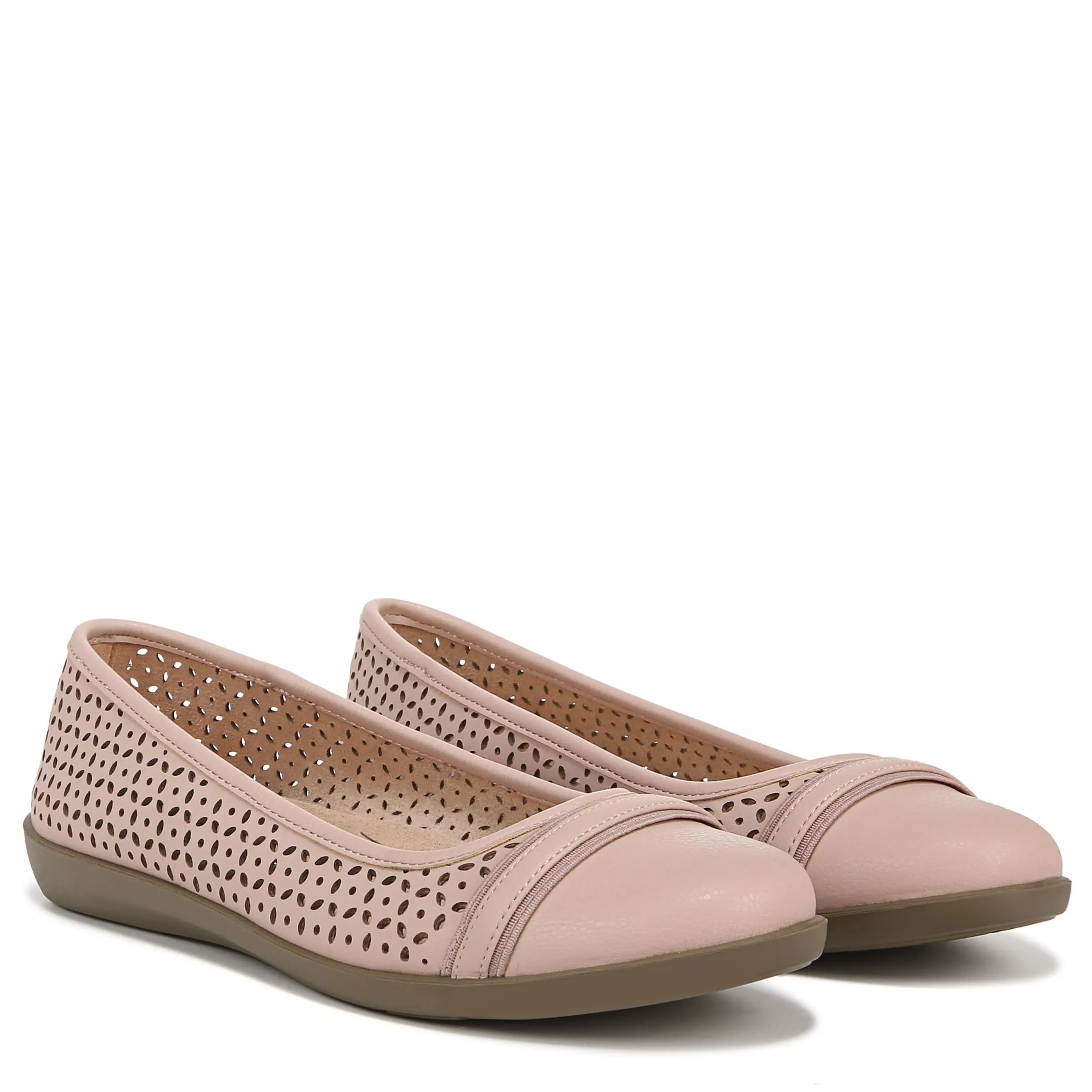 LifeStride Womens Nile 2 Ballet Flats True Blush 6.5 M