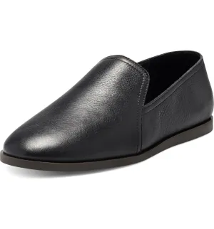 Loafer Lucky Flat Slip-On Courteous Dress Leather Clean lines Slipper Shoes Brazio Black Smoking Brand