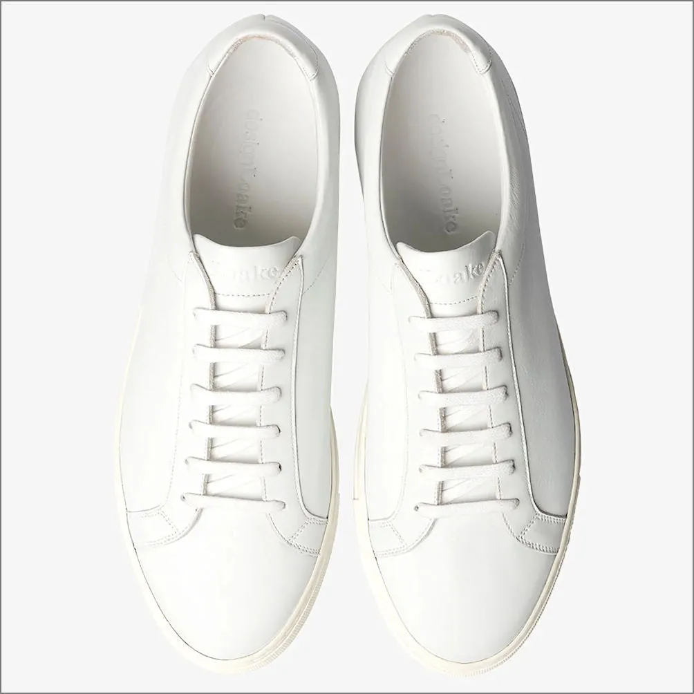 Loake Sprint White Sneaker@