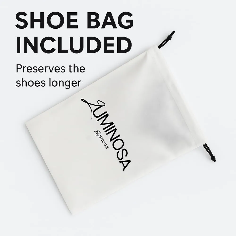 LUMINOSA Women's Elegant Pointed Toe Slingback Flats