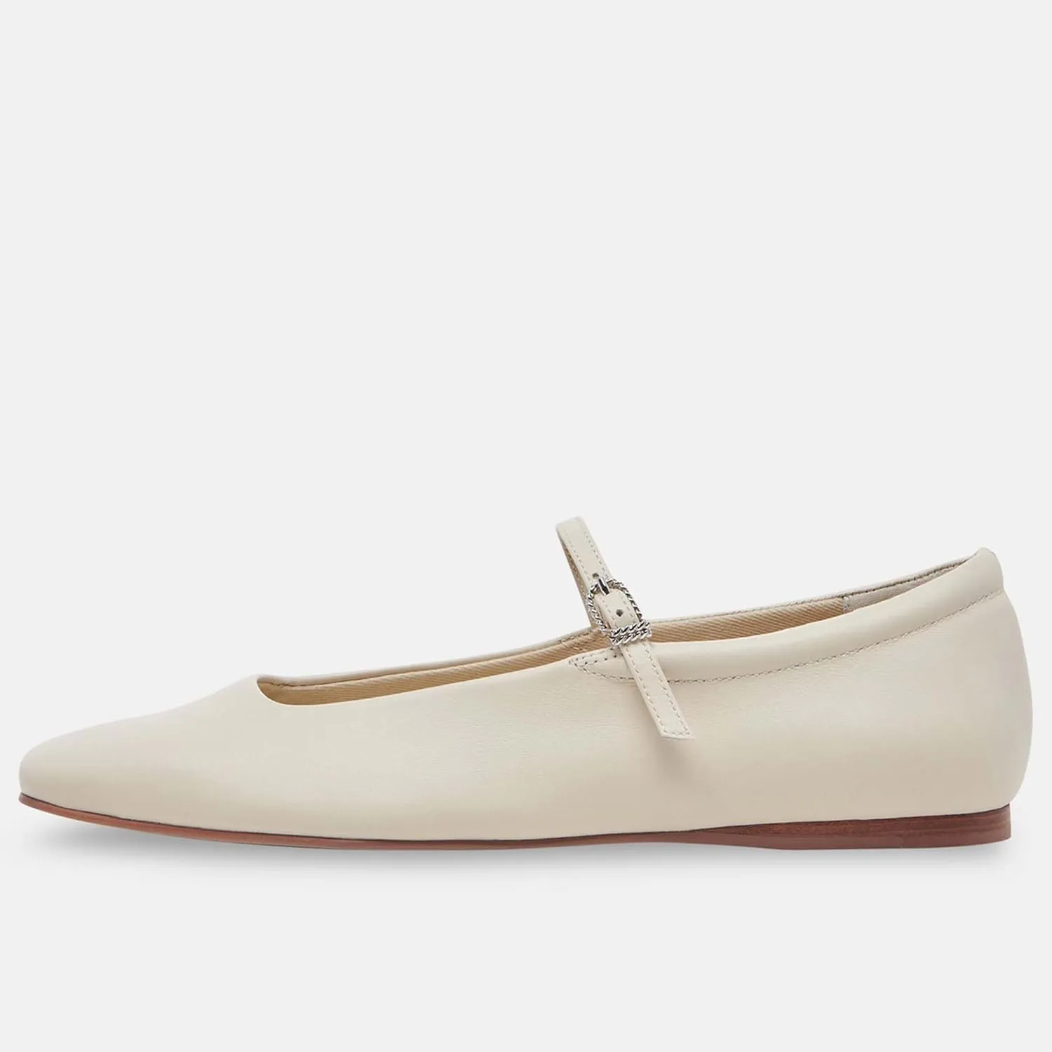 Mary Jane Ballet Flats for Women Casual Square Toe Slip On Flats Comfortable Ankle Buckle Strap Ballerina Shoes