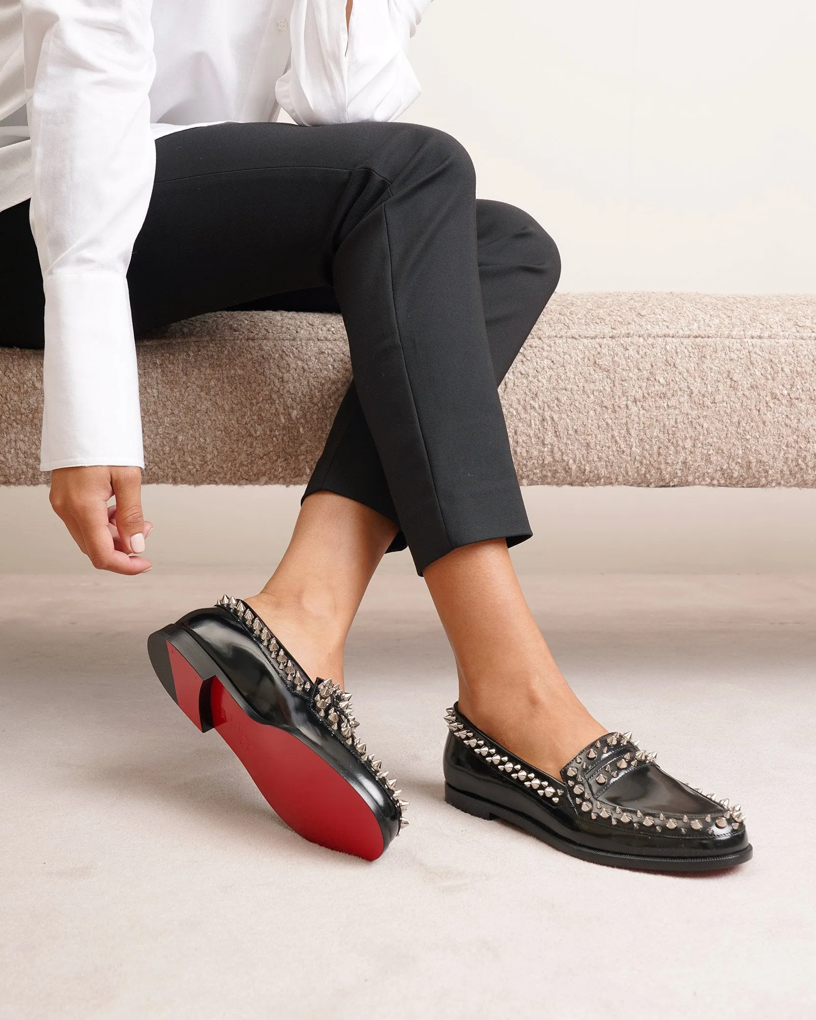 Mattia spikes donna loafers