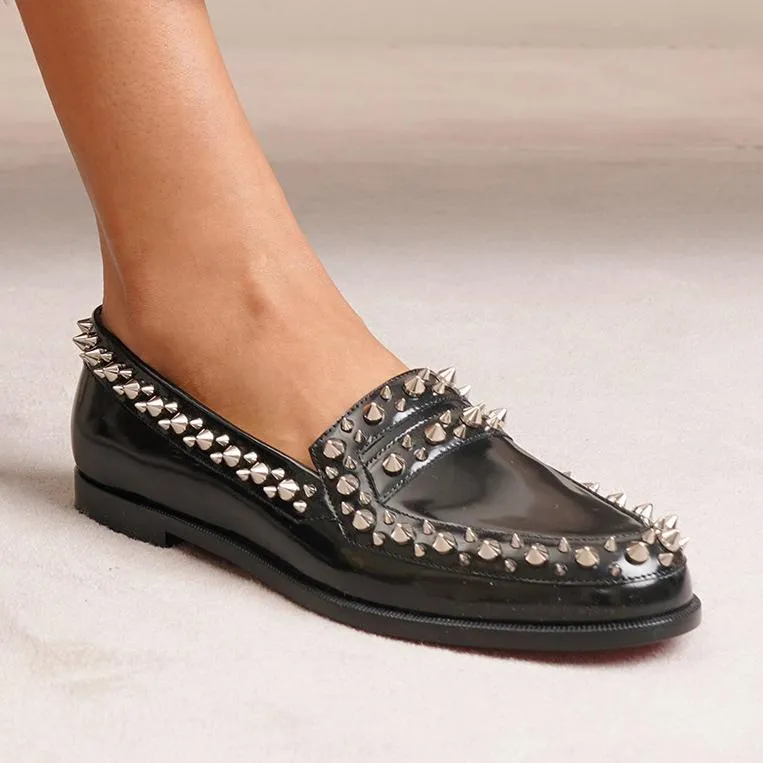 Mattia spikes donna loafers