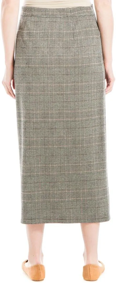 Max Studio Double Knit Midi Pencil Skirt