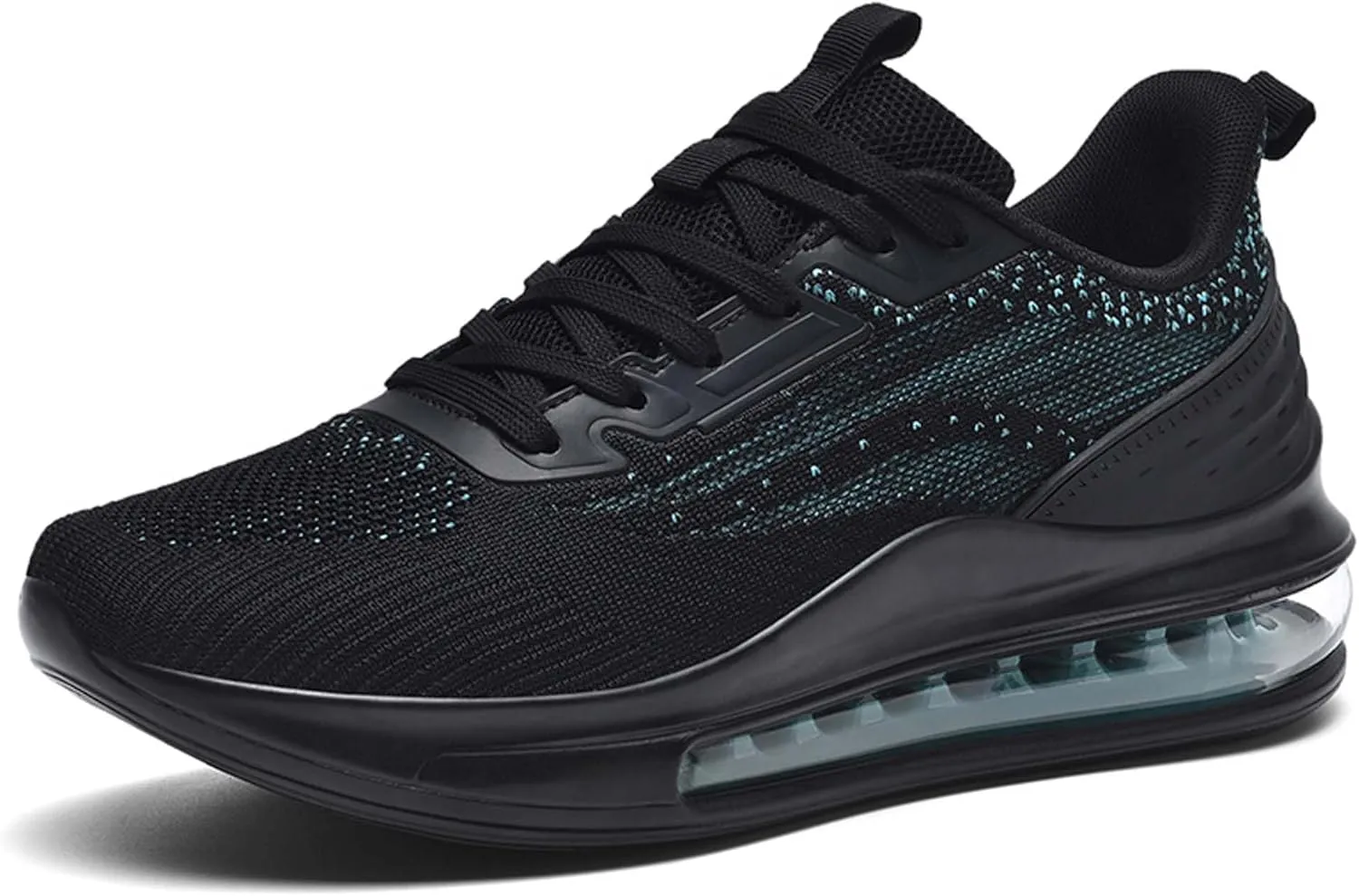 Men's Air Cushioned Athletic Shoes Breathable Mesh Running Shoes Non-Slip Rebound Casual Walking Shoes Arch Support Road Running Shoes Men's Shoes Size Large 6-14 US Size