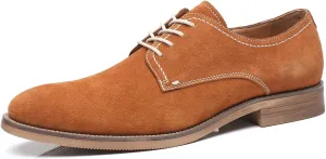 Mens Cap Toe Oxford Leather Lace Up Classic Comfortable Modern Formal Business Dress Shoes for Men