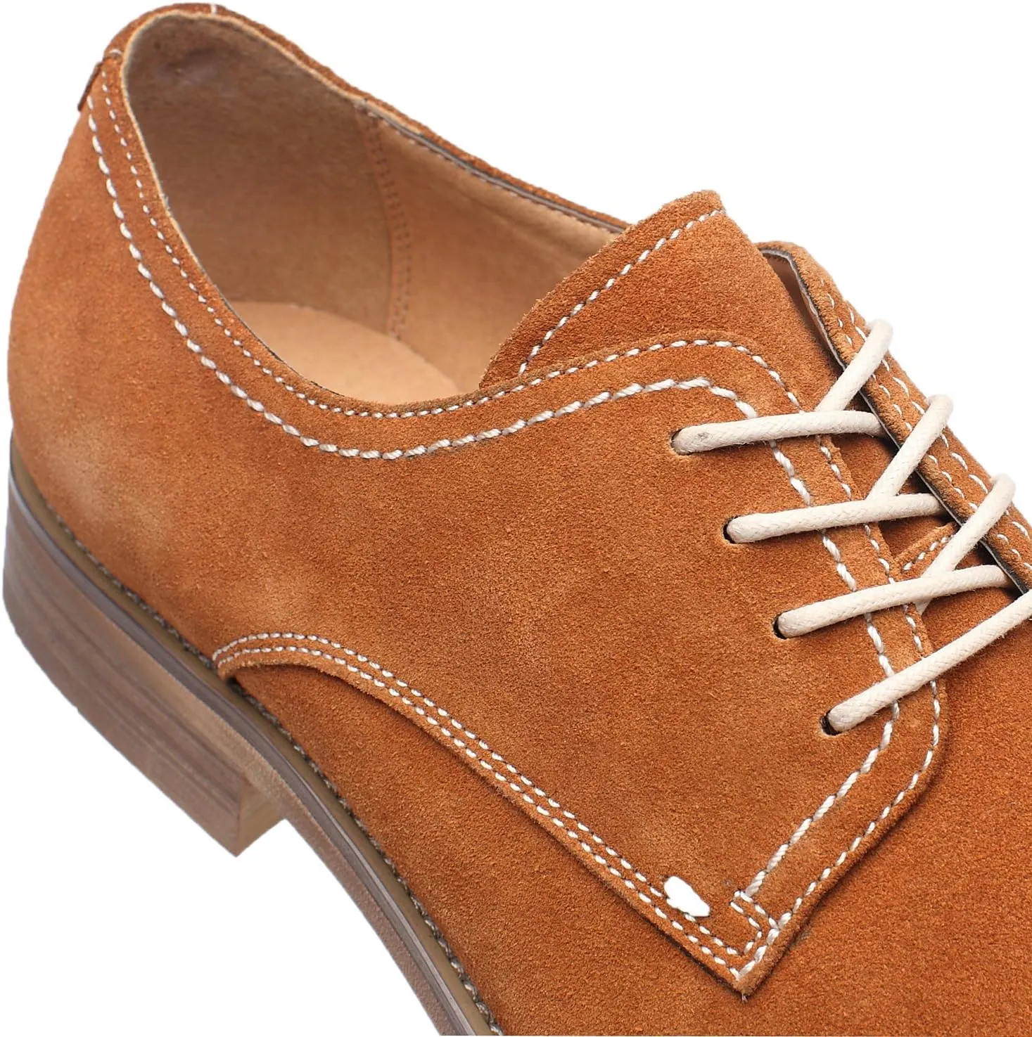 Mens Cap Toe Oxford Leather Lace Up Classic Comfortable Modern Formal Business Dress Shoes for Men