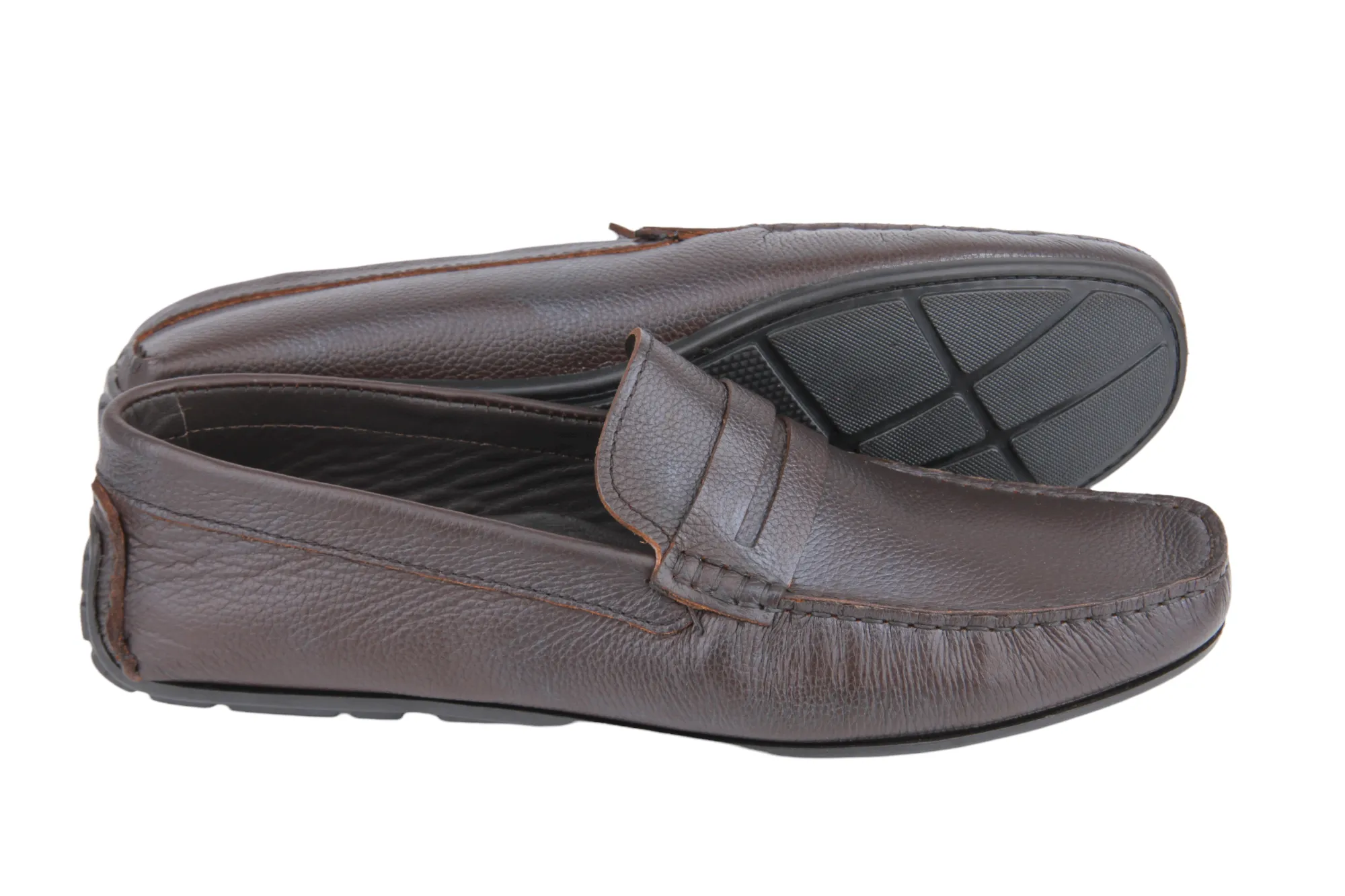 Mens leather loafer shoe 993515 (Special Size)