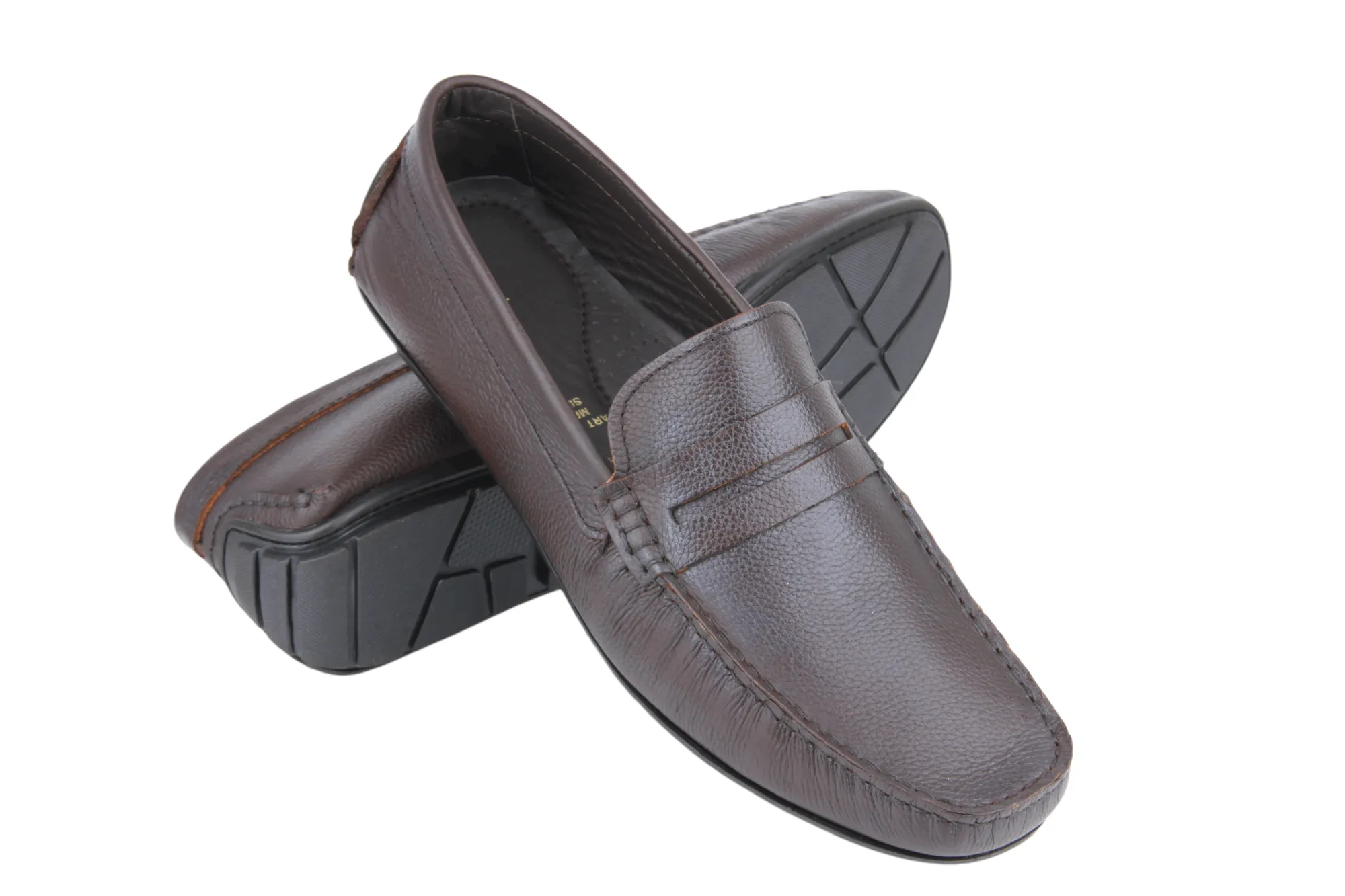 Mens leather loafer shoe 993515 (Special Size)