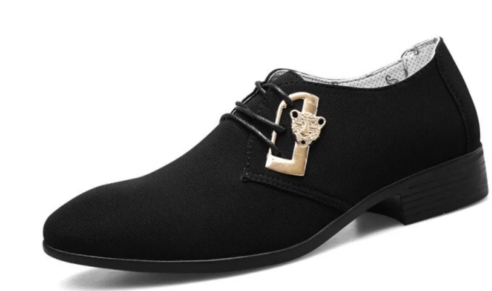 Mens Luxury Classic Canvas Shoes Men Formal Shoes - Many Colours