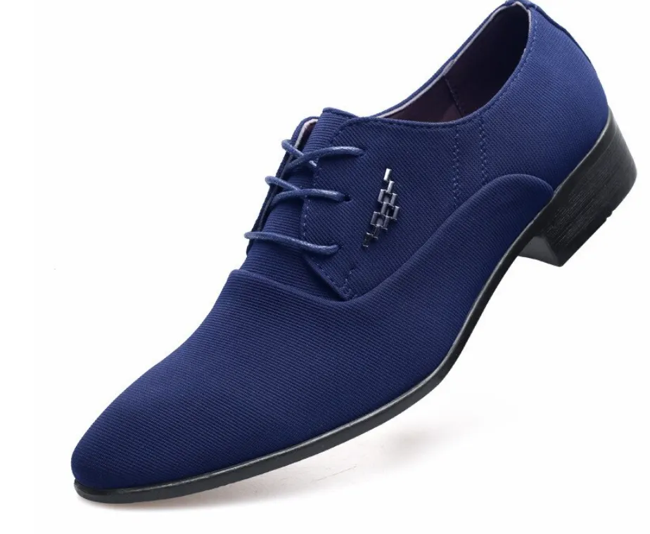 Mens Luxury Classic Canvas Shoes Men Formal Shoes - Many Colours