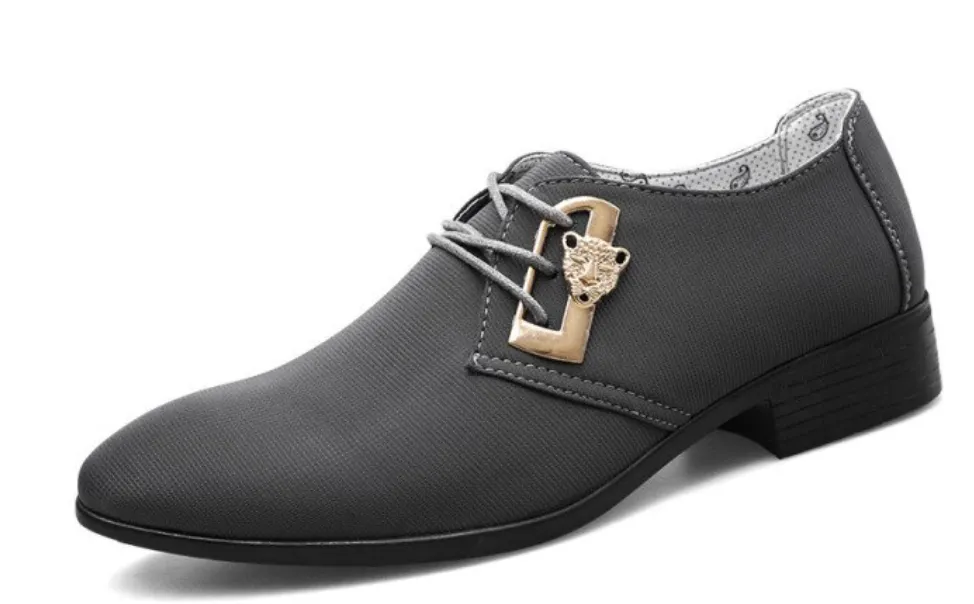 Mens Luxury Classic Canvas Shoes Men Formal Shoes - Many Colours
