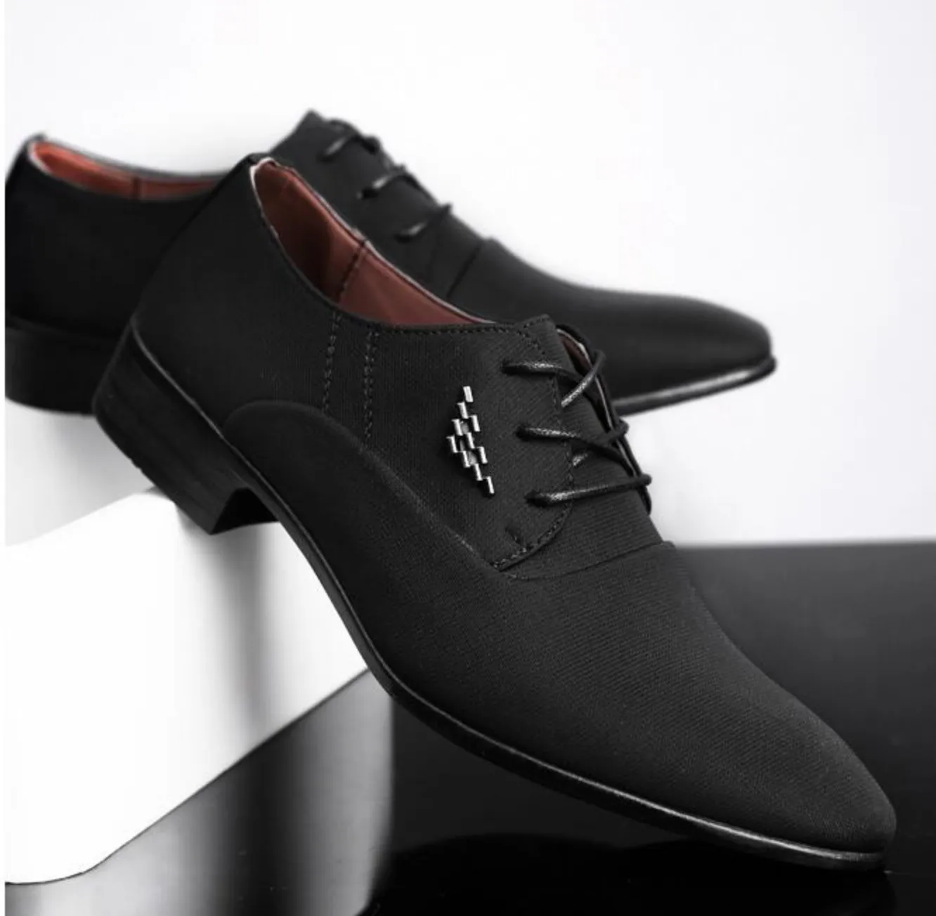 Mens Luxury Classic Canvas Shoes Men Formal Shoes - Many Colours