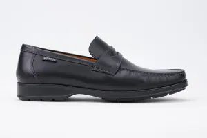 Mephisto Men's Howard Black Smooth Leather Loafer