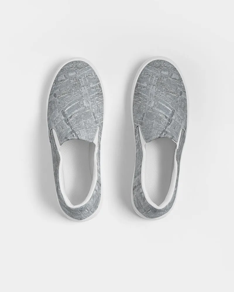 Meteorite Supernatural Energy Men's Slip-On Canvas Shoe