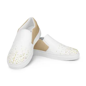 Neutral - Women's Canvas Slip-On Sneakers