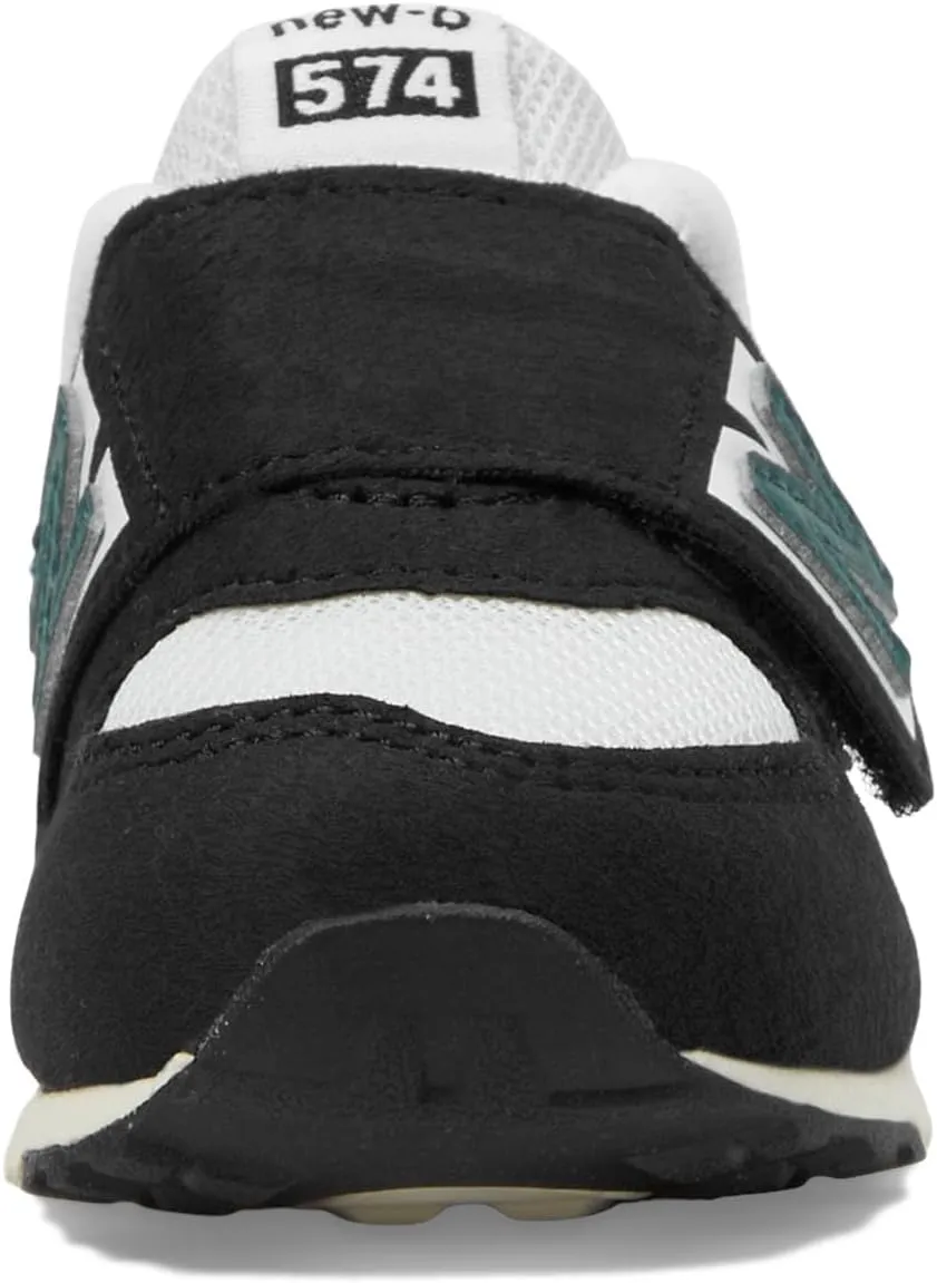 New Balance Baby-Boy's 574 V1 Varsity Suede New-b Hook and Loop Sneaker