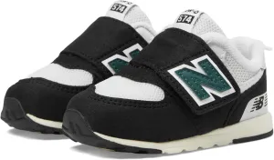 New Balance Baby-Boy's 574 V1 Varsity Suede New-b Hook and Loop Sneaker