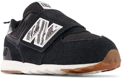 New Balance Baby-Girl's 574 New-b V1 Animal Hook and Loop Sneaker