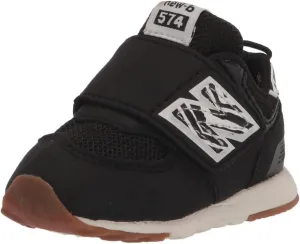 New Balance Girl's 574 New-b V1 Animal Hook and Loop Sneaker