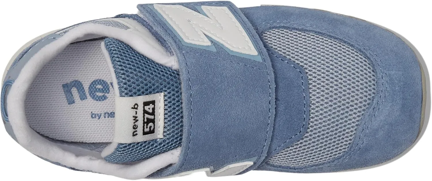 New Balance Unisex-Child 574 New-b V2 Familiar Ground Hook and Loop Sneaker