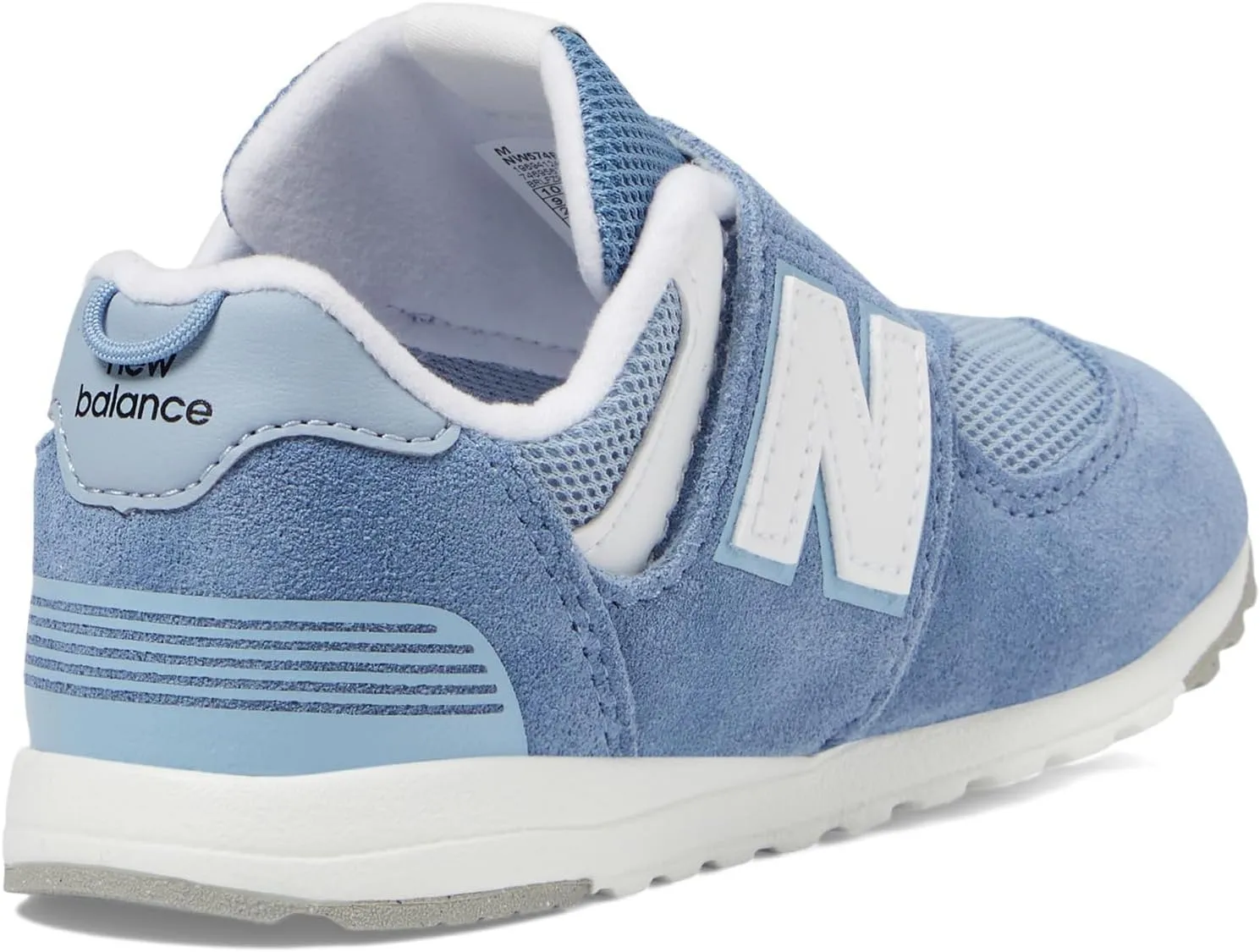 New Balance Unisex-Child 574 New-b V2 Familiar Ground Hook and Loop Sneaker