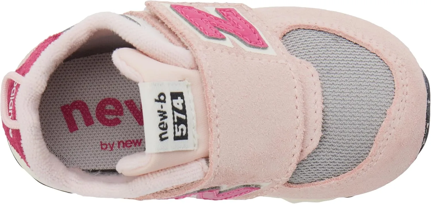 New Balance Unisex-Child 574 New-b V2 Konkrete Jungle Hook and Loop Sneaker