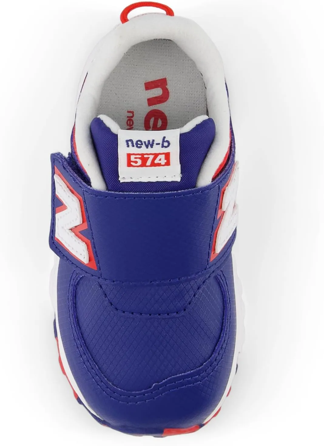 New Balance Unisex-Child 574 V1 70s Racing New-b Hook & Loop Sneaker
