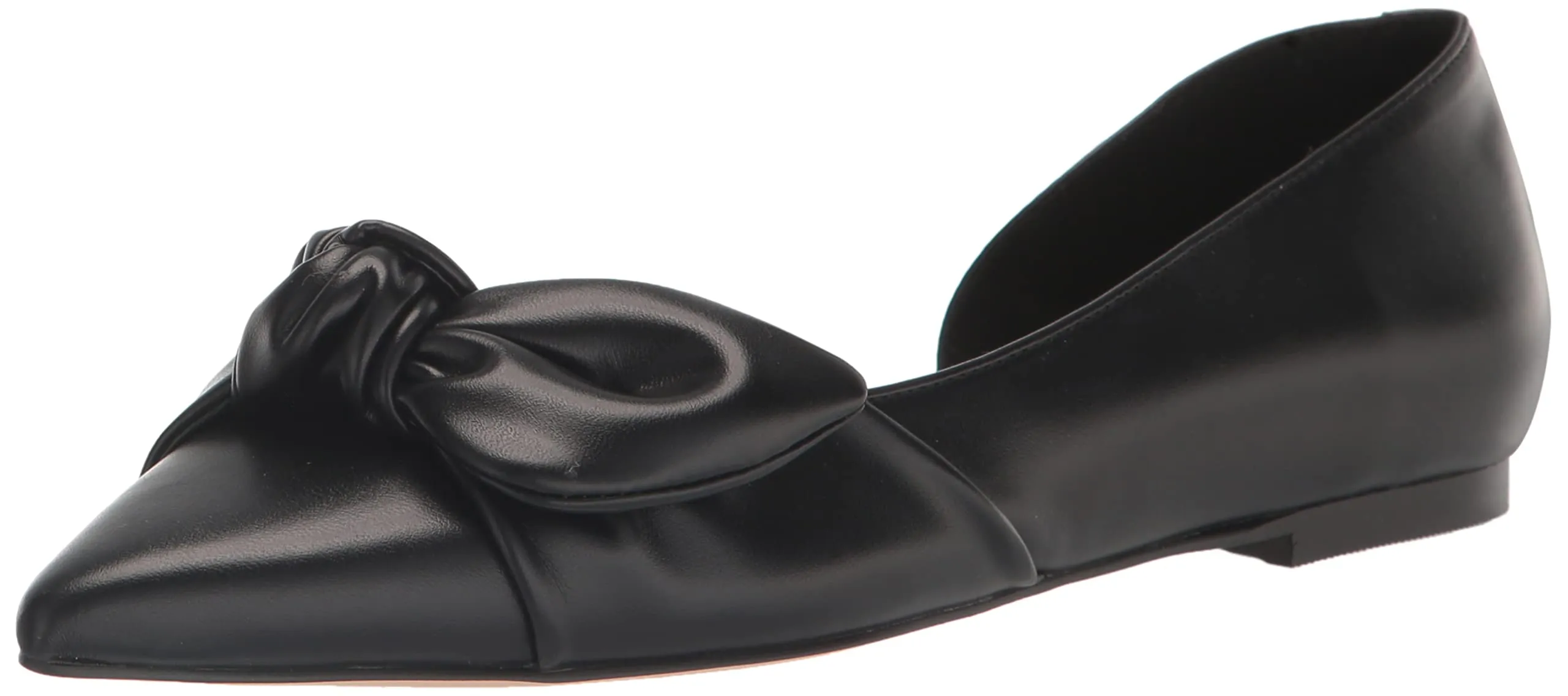 Nine West Women's BANNIE Ballet Flat, Black 001, 8