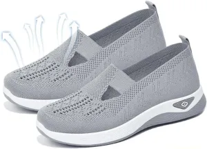 Orthopedic Shoes for Women,Women Wide Width Breathable Walking Comfortable Slip on Sneakers Orthowalk Nurse Shoes Non Slip Food Service Lightweight Sneaker
