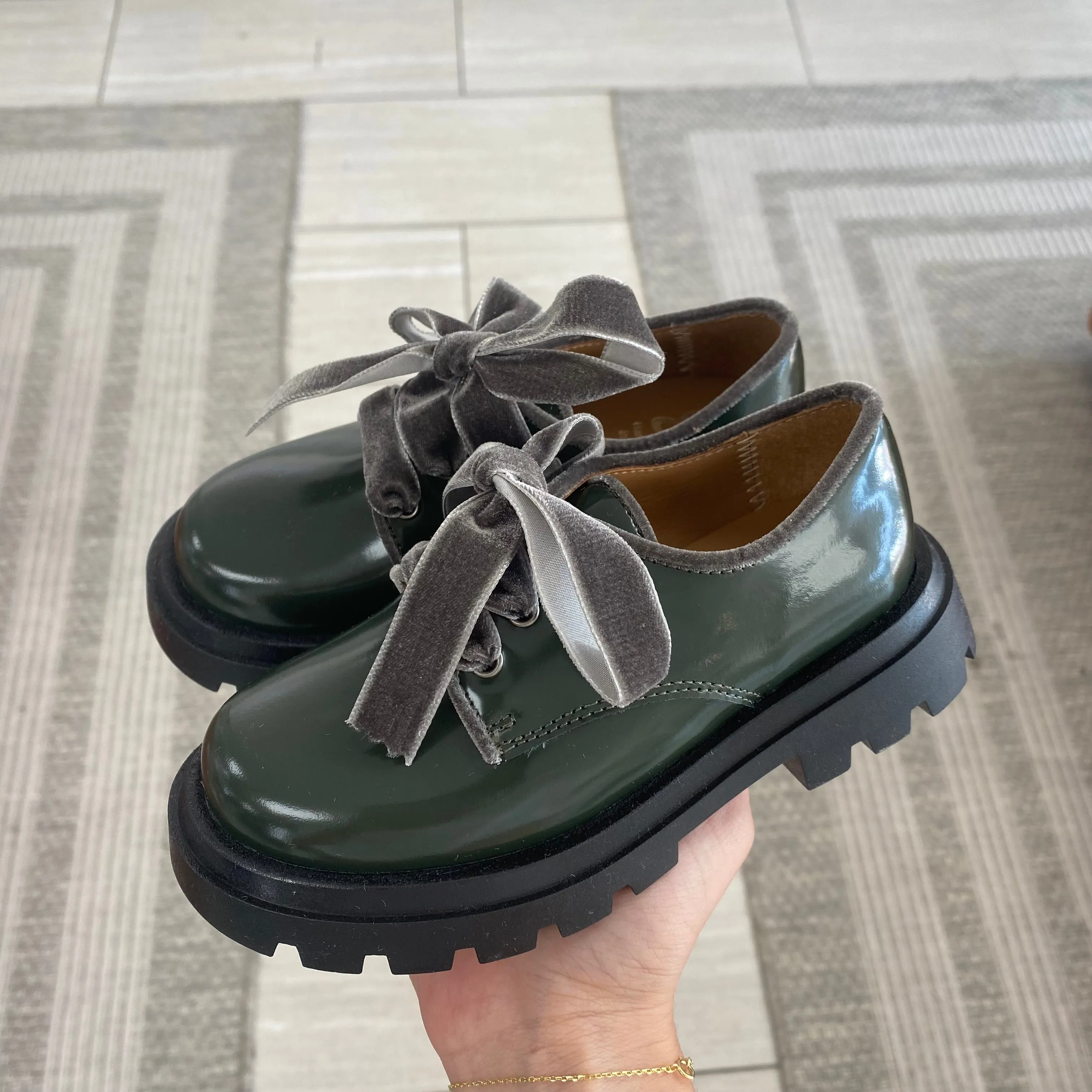 Papanatas Hunter Patent Chunky Loafer