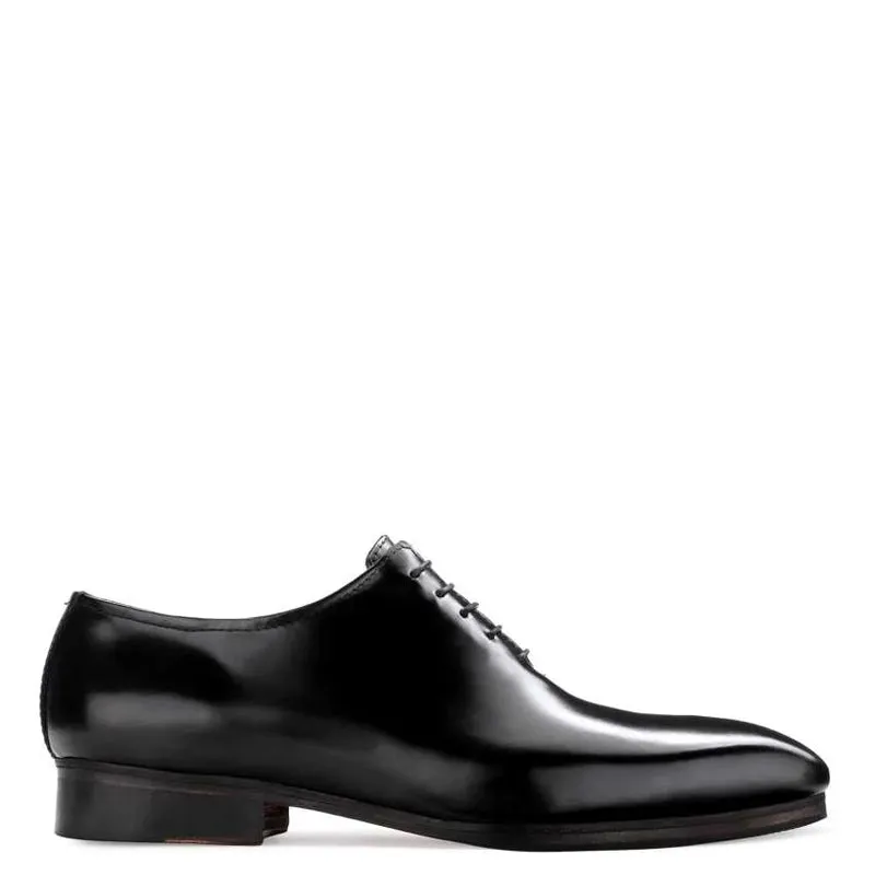 Patent Wholecut Shiny Leather Oxford Shoes