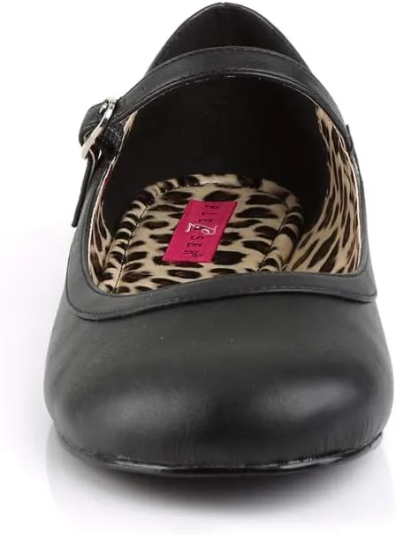 Pleaser Women's Anna02/b-Bpu Ballet Flat