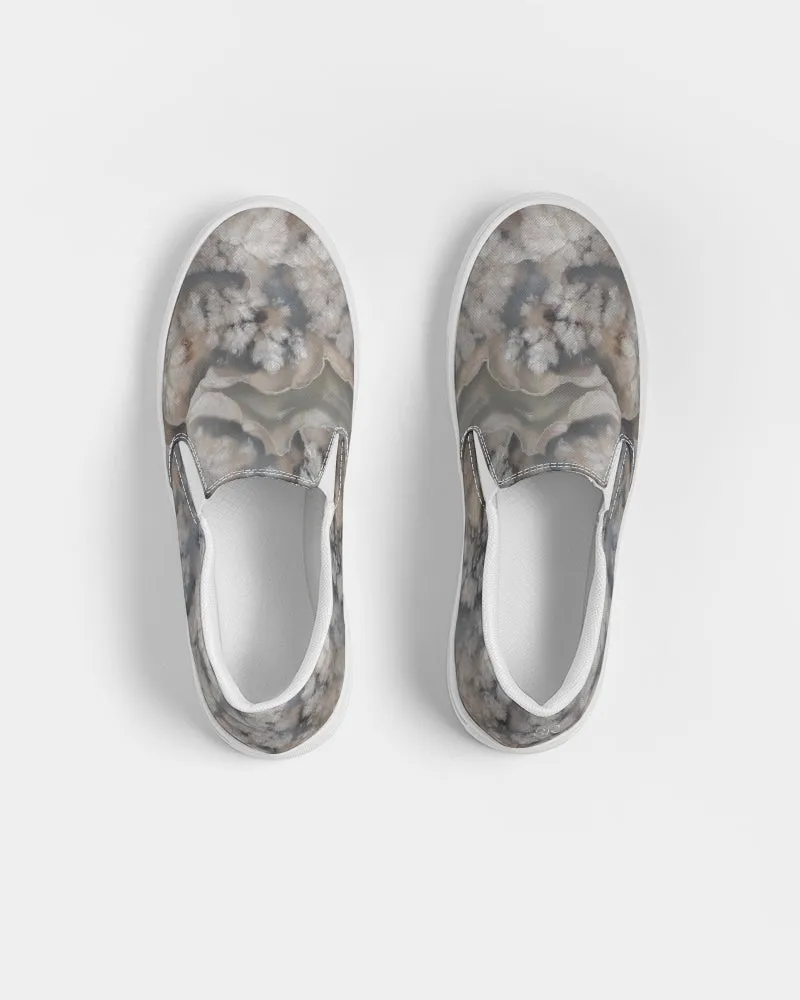 Plume Agate Men's Slip-On Canvas Shoe