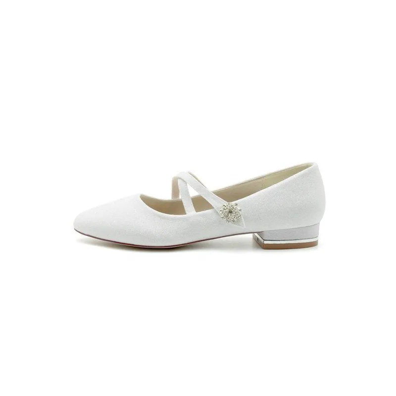Pointed Toe Wedding Flats