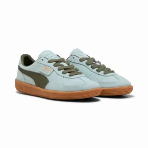 Puma Palermo Leather Peaceful Blue/Loden Green Trainers